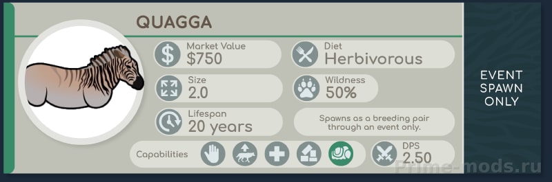 Vanilla Animals Expanded — Endangered — 9