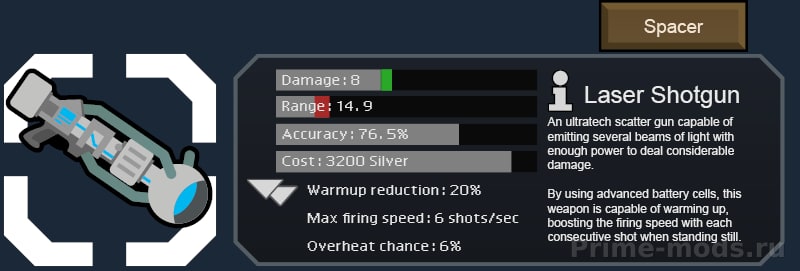 Vanilla Weapons Expanded - Laser — 20