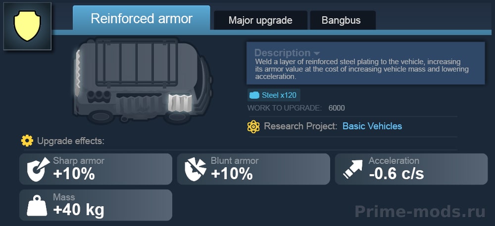 Vanilla Vehicles Expanded - Upgrades — 25