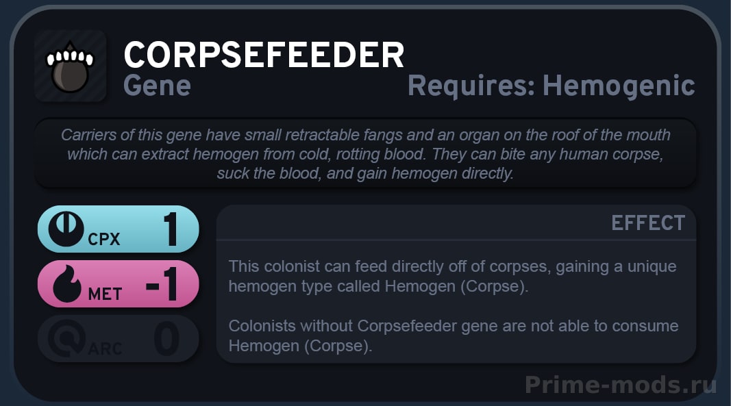 Vanilla Races Expanded - Sanguophage — 7
