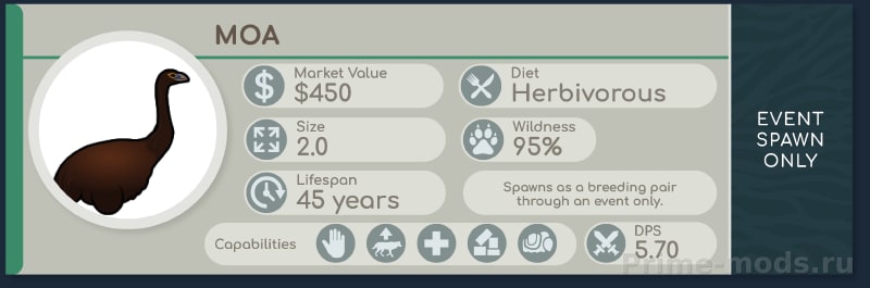 Vanilla Animals Expanded — Endangered — 8