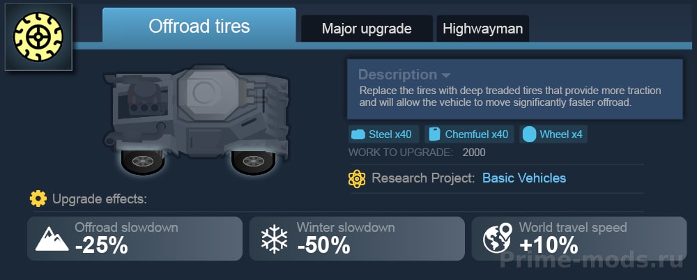 Vanilla Vehicles Expanded - Upgrades — 36