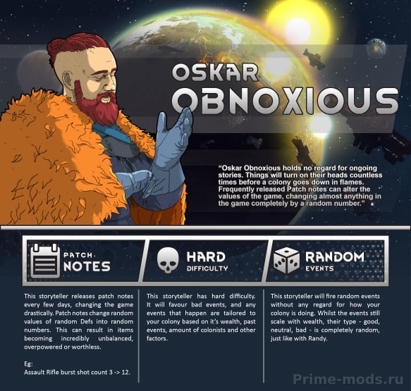 [1.4] Vanilla Storytellers Expanded - Oskar Obnoxious — 4