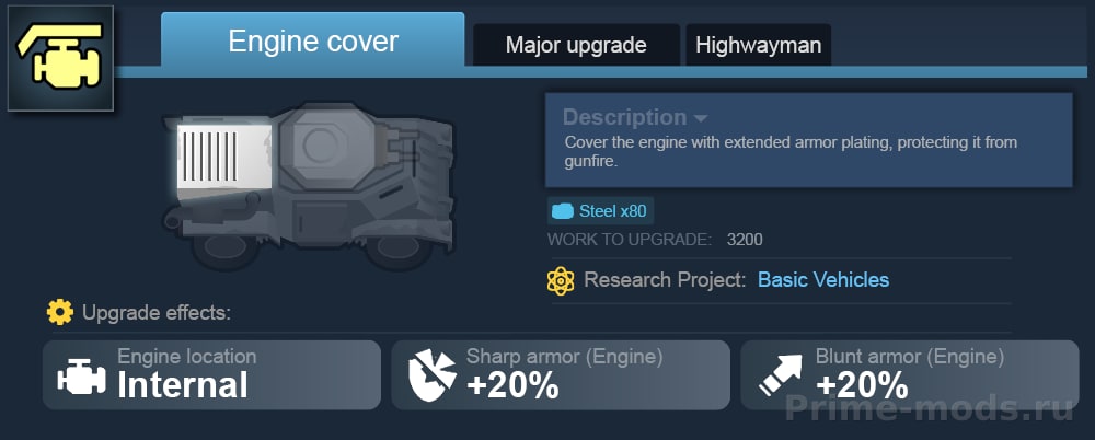 Vanilla Vehicles Expanded - Upgrades — 33