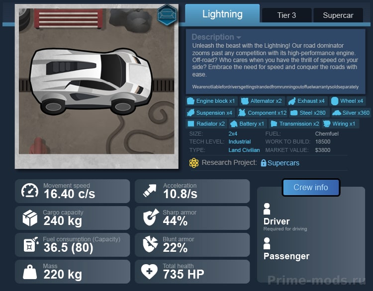 Vanilla Vehicles Expanded - Tier 3 — 7
