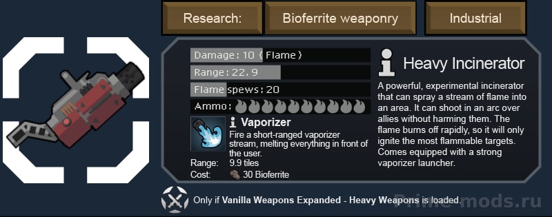Vanilla Weapons Expanded - Bioferrite — 14