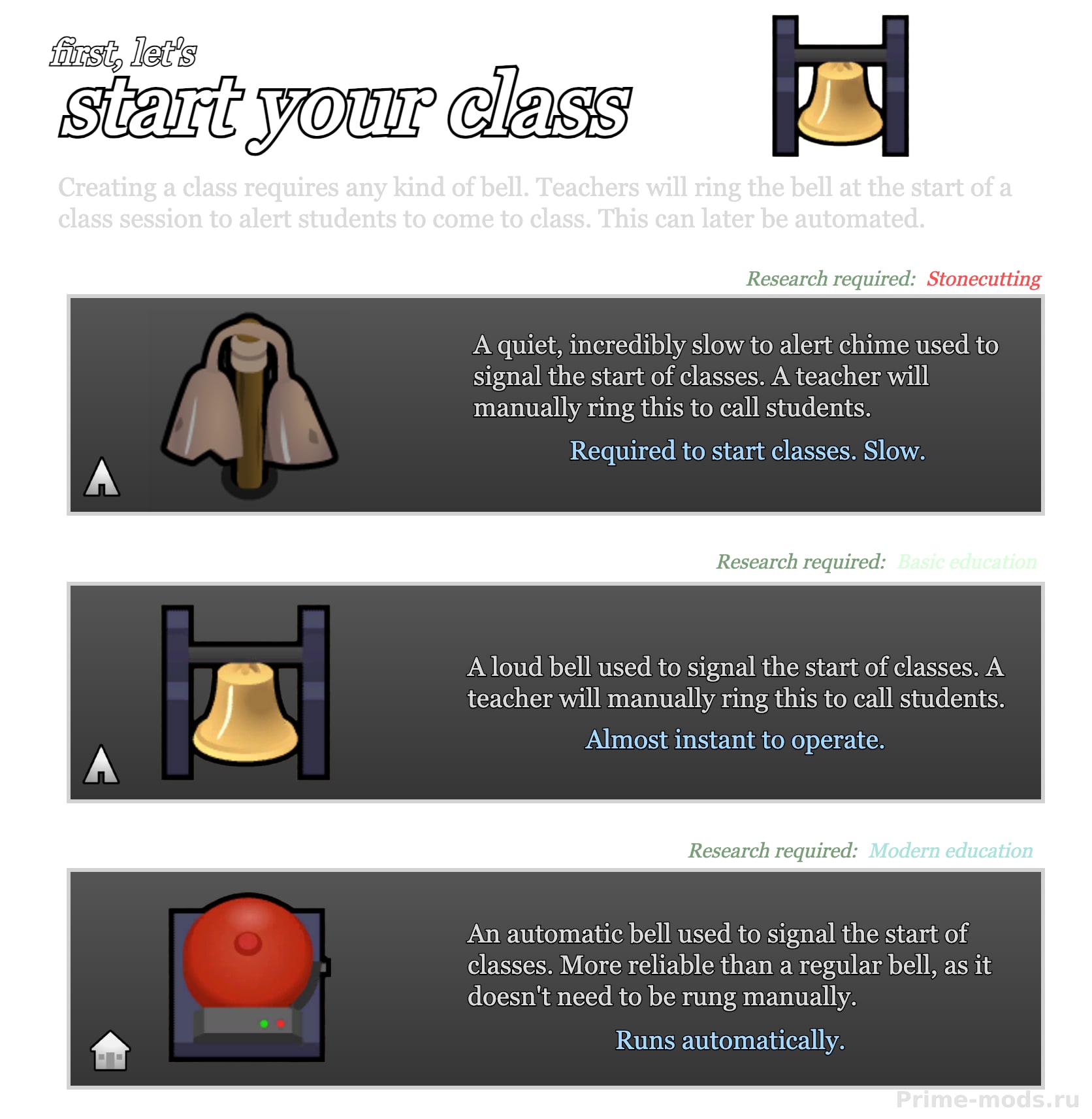 Progression: Education — 8