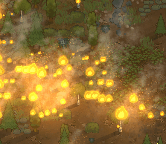 Scattered Flames Continued — 1