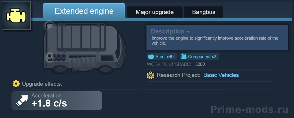 Vanilla Vehicles Expanded - Upgrades — 24