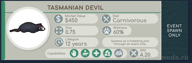 Vanilla Animals Expanded — Endangered — 11