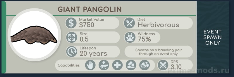 Vanilla Animals Expanded — Endangered — 7