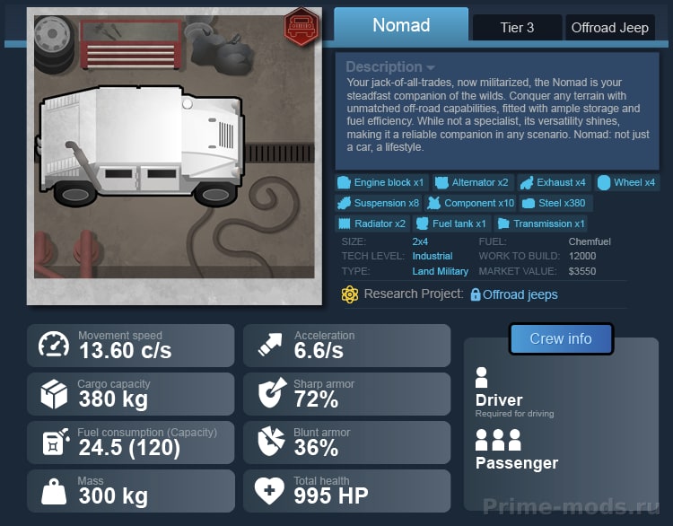 Vanilla Vehicles Expanded - Tier 3 — 15
