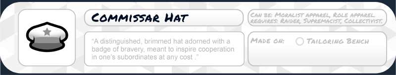 Vanilla Ideology Expanded - Hats and Rags — 12