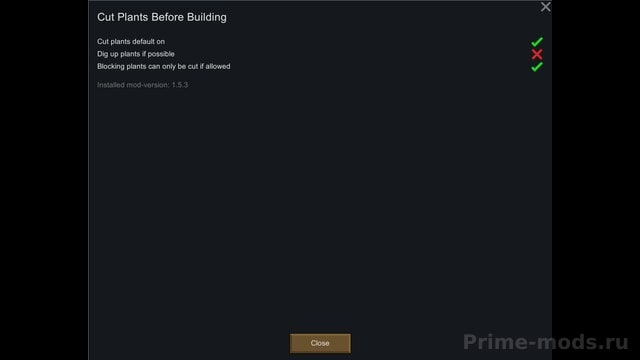 Cut plants before building (Continued) — 2