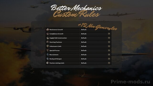 Better Mechanics : Custom Rules — 1