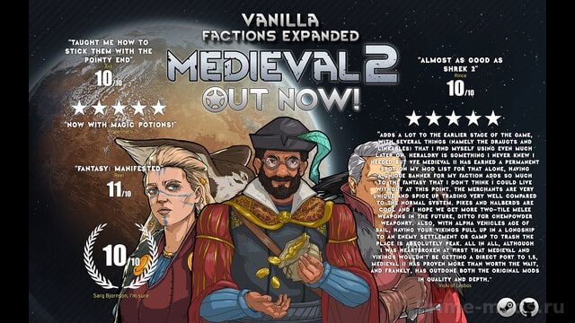 Vanilla Factions Expanded - Medieval 2 — 1