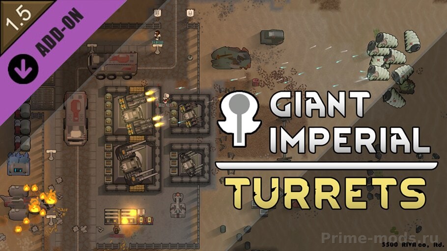Giant imperial turret