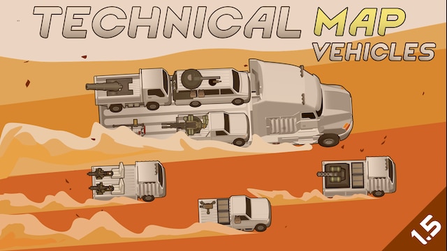 Technical map Vehicles
