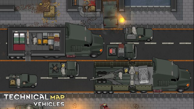 Technical map Vehicles — 4