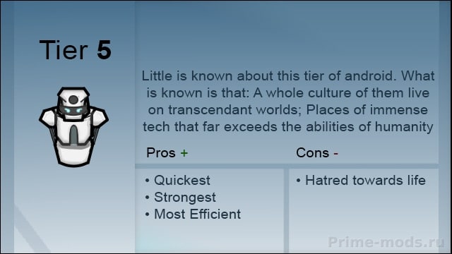 Android tiers — 5