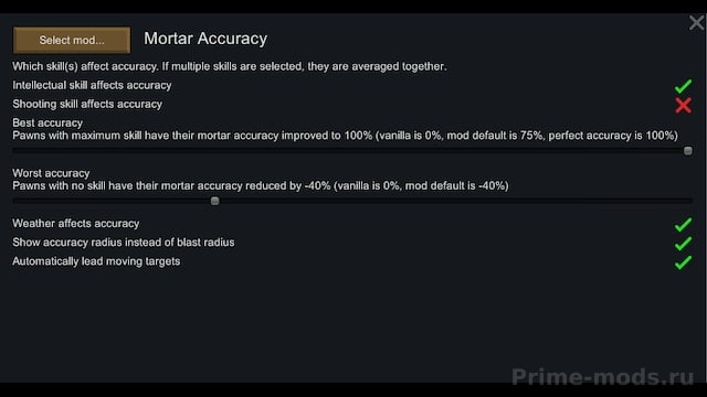 Mortar Accuracy — 5