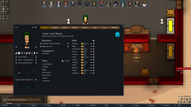 Character Editor — 5