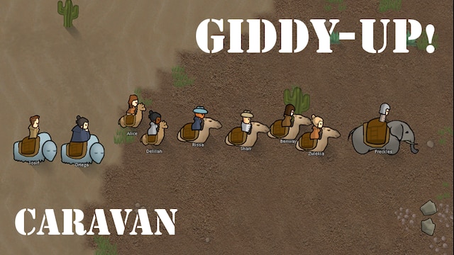 Giddy-up! Caravan — 1