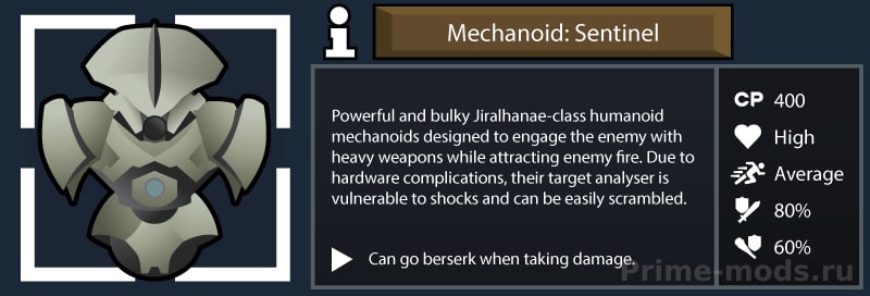 Reinforced Mechanoid 2 (Continued) — 19