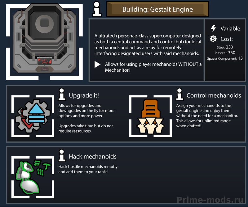 Reinforced Mechanoid 2 (Continued) — 24