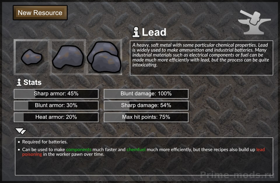Expanded Materials - Metals — 20