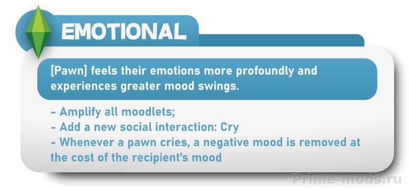 The Sims Traits — 9