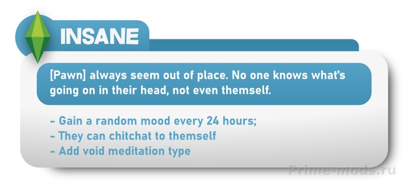 The Sims Traits — 12