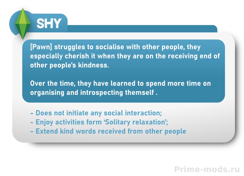 The Sims Traits — 7