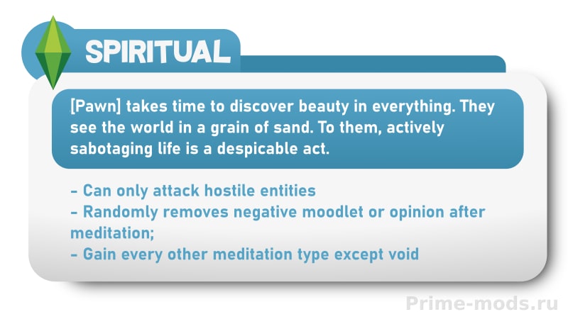 The Sims Traits — 26