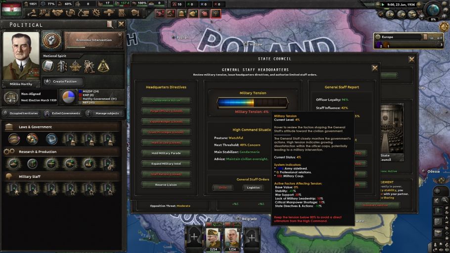 Dynamic Parliament: Elections & Crises — 4