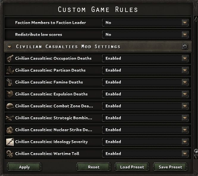 Civilian Casualties — 2